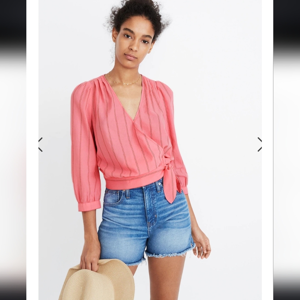 Madewell Wrap Top